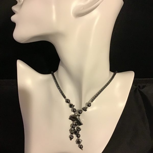 Dolphin’s Silver Serenade Necklace