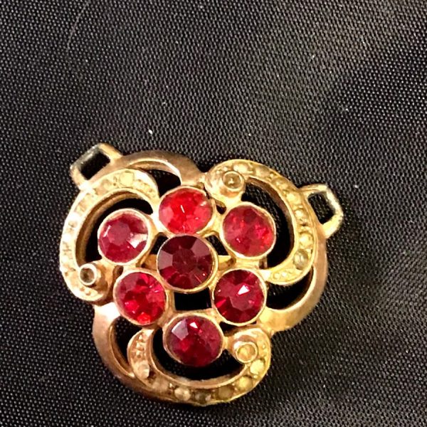 Regal Ruby Radiance Pin