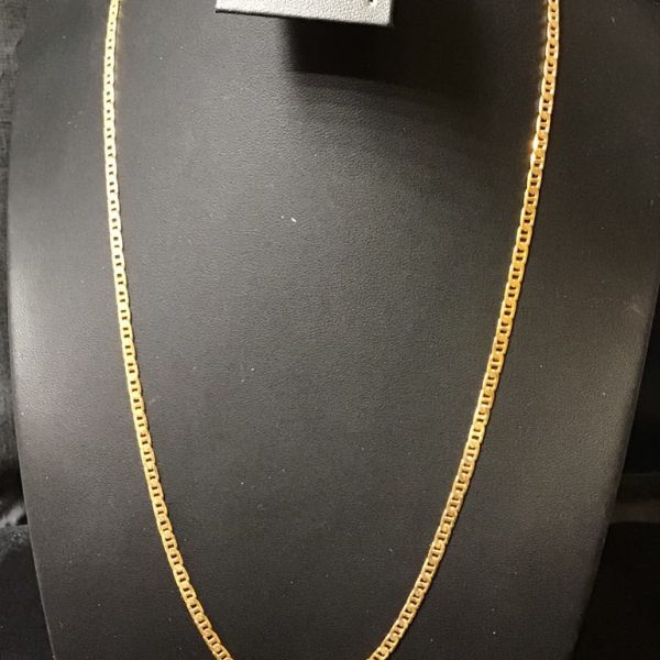 Golden Groove Flat Chain
