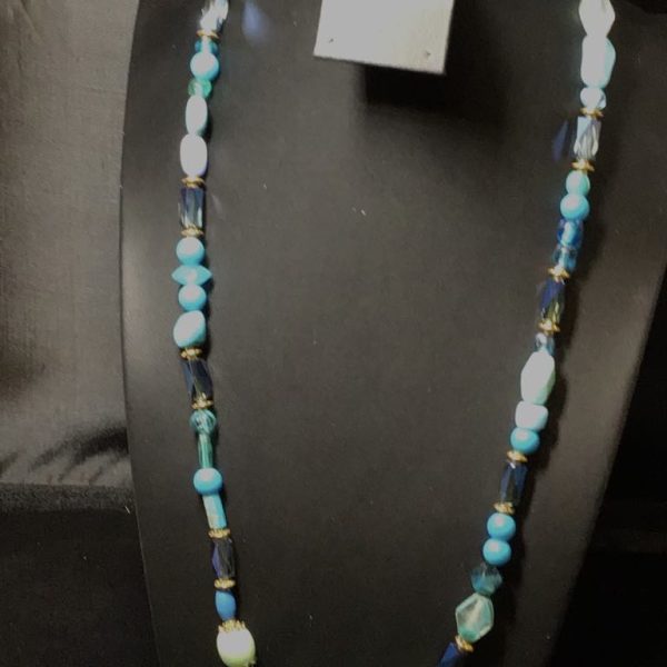 Ocean Mirage Beaded Necklace